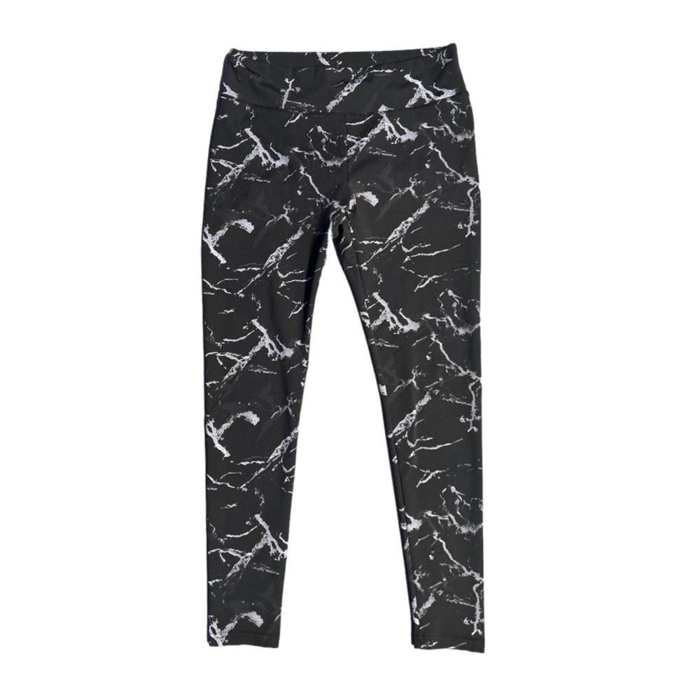 Black Marble Design Leggings